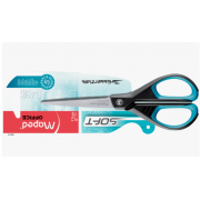 НОЖНИЦЫ КАНЦ. "MAPED ESSENTIALS SOFT" 170ММ ПЛ.РУЧ. РЕЗИН.ВСТАВКА СИММЕТРИЧНЫЕ