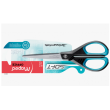 НОЖНИЦЫ КАНЦ. "MAPED ESSENTIALS SOFT" 170ММ ПЛ.РУЧ. РЕЗИН.ВСТАВКА СИММЕТРИЧНЫЕ