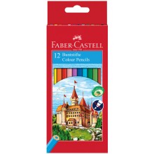 КАРАНДАШИ ЦВЕТНЫЕ "FABER-CASTELL ЗАМОК" 12 ЦВ.