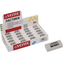 ЛАСТИК DEVENTE "BOX" 31х13х9ММ ПРЯМОУГОЛЬНЫЙ БЕЛЫЙ