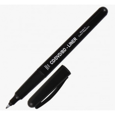 МАРКЕР ПЕРМАНЕНТНЫЙ "CENTROPEN" "4616" ЧЕРН. КОНУС 0,6ММ