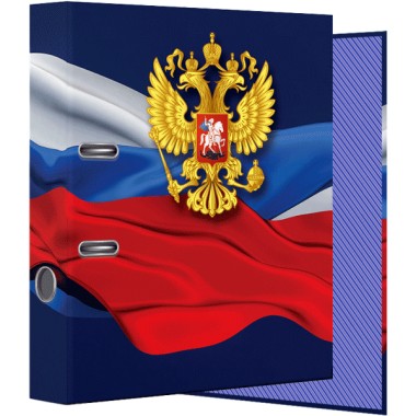 ПАПКА-РЕГИСТРАТОР 7,5СМ КАРТОН. ЛАМИН. DEVENTE "ГЕРБ" МЕТАЛЛ.УГОЛОК