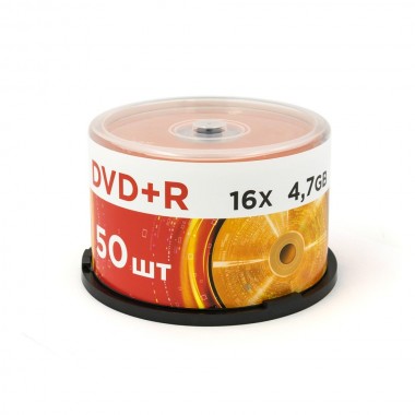 ДИСК DVD+R "MIREX" 16Х CAKEBOX 50ШТ.