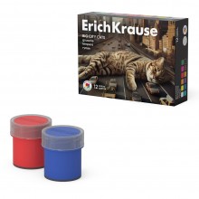 КРАСКИ ГУАШЕВЫЕ ERICH KRAUSE "BIG CITY CATS" 12ЦВ. 20МЛ