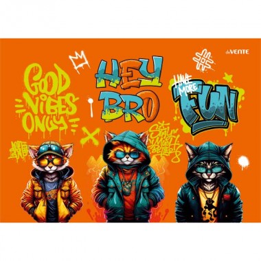 ДОЩЕЧКА ДЛЯ ПЛАСТИЛИНА DEVENTE "HEY BRO" 330х230ММ ПЛАСТИК
