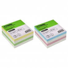 БУМАГА ДЛЯ ЗАМЕТОК 80х80х40ММ СТАММ "СТАНДАРТ" АСС-Т