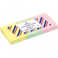 БУМАГА Д/ЗАМ.С ЛИПКИМ КРАЕМ ATTOMEX 38х51 ПАСТЕЛ. 100Л.3ШТ. БУМАГА Д/ЗАМ.С ЛИПКИМ КРАЕМ ATTOMEX 38х51 ПАСТЕЛ. 100Л.3ШТ.