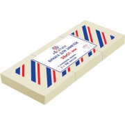 БУМАГА Д/ЗАМ.С ЛИПКИМ КРАЕМ ATTOMEX 38х51 ЖЁЛТ.100Л.3ШТ.