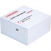 БУМАГА Д/ЗАМ.С ЛИПКИМ КРАЕМ DEVENTE 76х76 БЕЛ. В КЛЕТКУ 400Л.