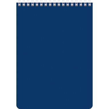 БЛОКНОТ А5 ГРЕБЕНЬ 60Л. СИНИЙ (HATBER) ПЕРФОРАЦ.