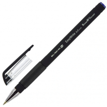 РУЧКА ШАР. "BRUNO VISCONTI" "EASYWRITE" СИН. 0,5 ММ МАСЛ.ОСНОВА КОРПУС ЧЕРН. С РЕЗИН. УПОРОМ