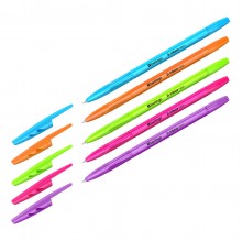 РУЧКА ШАР. BERLINGO "TRIBASE. NEON" СИНЯЯ 0,7ММ МАСЛ.ОСНОВА,АСС-Т