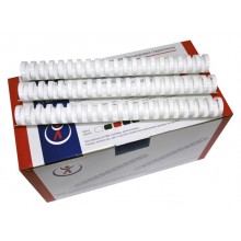 ПРУЖИНА ПЛАСТИК. 45 ММ (361-440Л.) БЕЛАЯ (50 ШТ.)