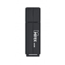 ФЛЭШ-НАКОПИТЕЛЬ USB2.0 64 ГБ "MIREX" "LINE BLACK"