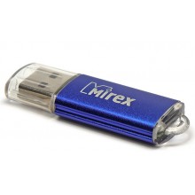ФЛЭШ-НАКОПИТЕЛЬ USB2.0 8 ГБ "MIREX" "UNIT" СИН. ПОД ЛОГО
