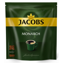 КОФЕ JACOBS MONARCH 500Г ПАКЕТ