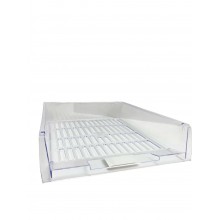 ЛОТОК ДЛЯ БУМАГ И ПАПОК DEVENTE "BRIEF" ПРОЗРАЧ.