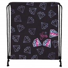 СУМКА ДЛЯ ОБУВИ КОКОС "DIAMOND" 36х44СМ