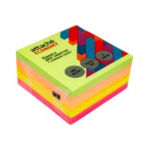 БУМАГА Д/ЗАМ.С ЛИПКИМ КРАЕМ 76х76 НЕОН 5ЦВ. 400Л.
