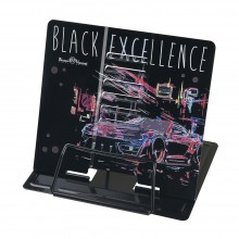 ПОДСТАВКА ДЛЯ КНИГ BRUNO VISCONTI "BLACK EXCELLENCE. CAR" МЕТАЛЛИЧЕСКАЯ