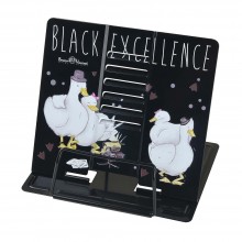 ПОДСТАВКА ДЛЯ КНИГ BRUNO VISCONTI "BLACK EXCELLENCE. ГУСИ" МЕТАЛЛИЧЕСКАЯ