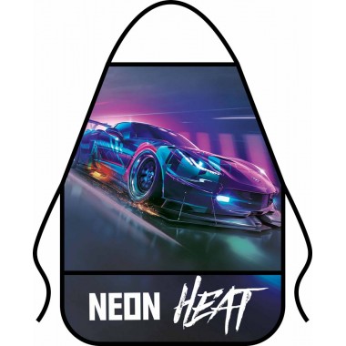 ФАРТУК ДЛЯ ТРУДА С КАРМАНОМ "NEON CAR"