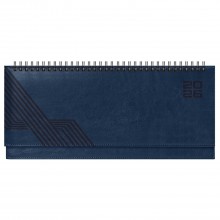 ЕЖЕНЕДЕЛЬНИК 2026 ГРЕБЕНЬ 130х310ММ ESCALADA "САРИФ" СИНИЙ КОЖ.ЗАМ.