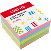 БУМАГА ДЛЯ ЗАМЕТОК 60х50х40ММ 5ЦВ. DEVENTE
