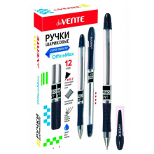 РУЧКА ШАР. "DEVENTE"OFFICEMAX " СИН. 0,7 ММ  С РЕЗИН. УПОРОМ МАСЛ. ОСНОВА ИГОЛ. НАКОН.