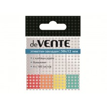 ЗАКЛАДКИ ЛИПКИЕ "DEVENTE" 50*12ММ 4*100Л.